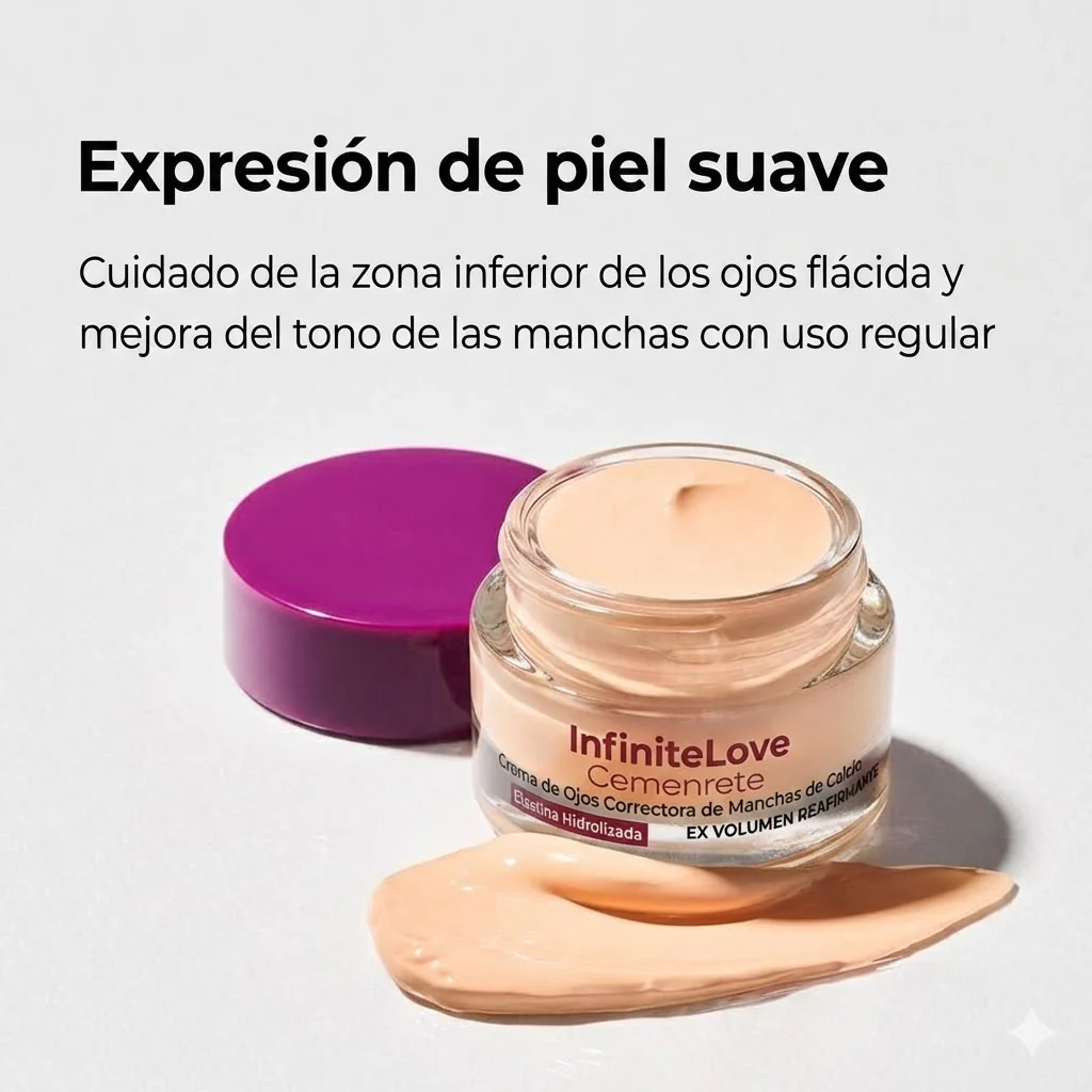 Crema de Ojos Coreana con Calcio y Elastina para Manchas Oscuras, Ojeras y Flacidez (Efecto Lifting) - Image 3