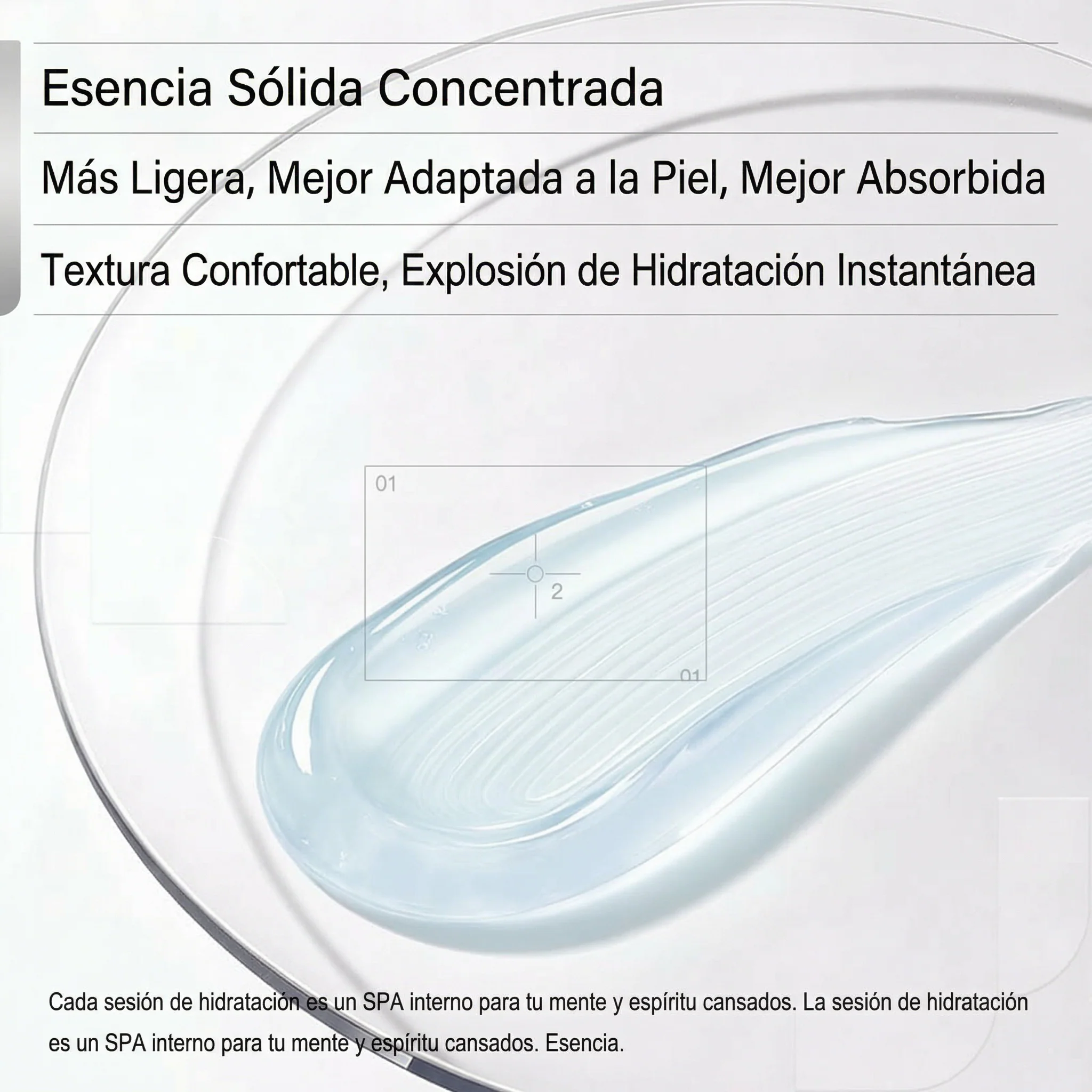 Crema Gel Tensora Coreana 'Oganacell' con Aplicador Gua Sha y PDRN para Reducir Papada, Desinflamar y Definir la Mandíbula - Image 4