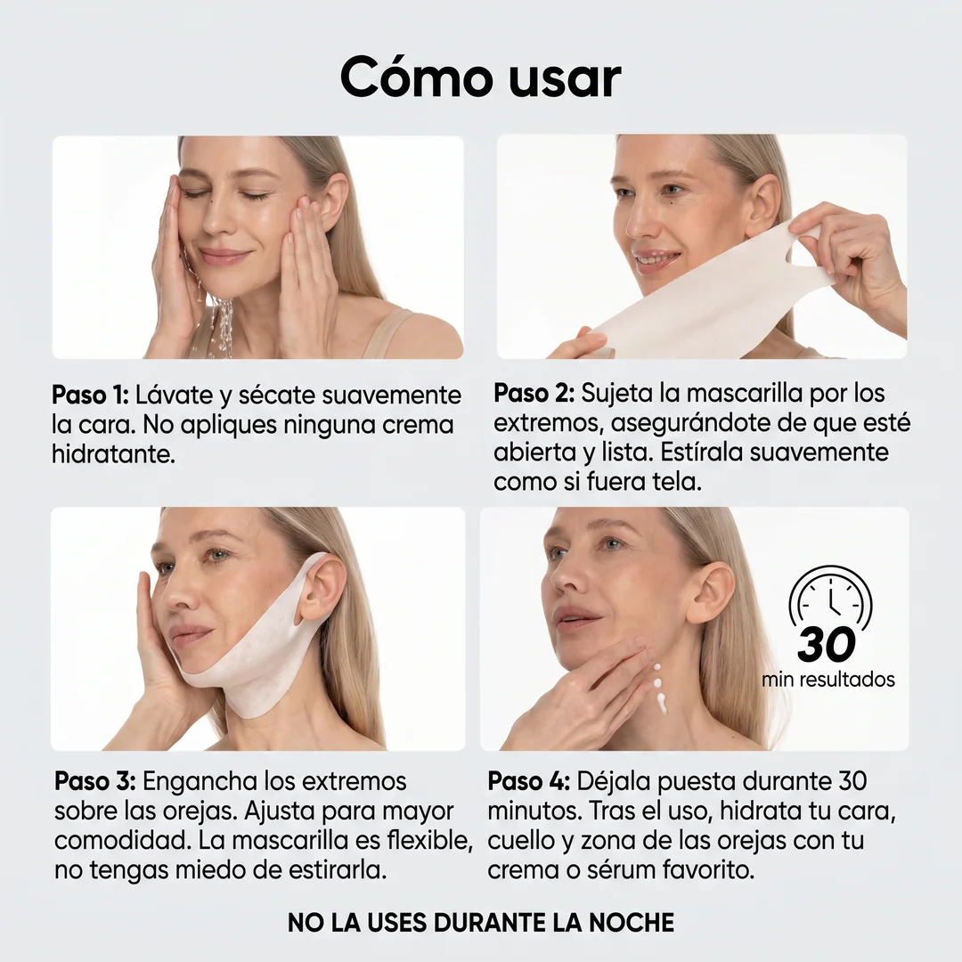 Mascarilla Lifting V-Line – Efecto Tensor y Redefinición Facial - Image 4