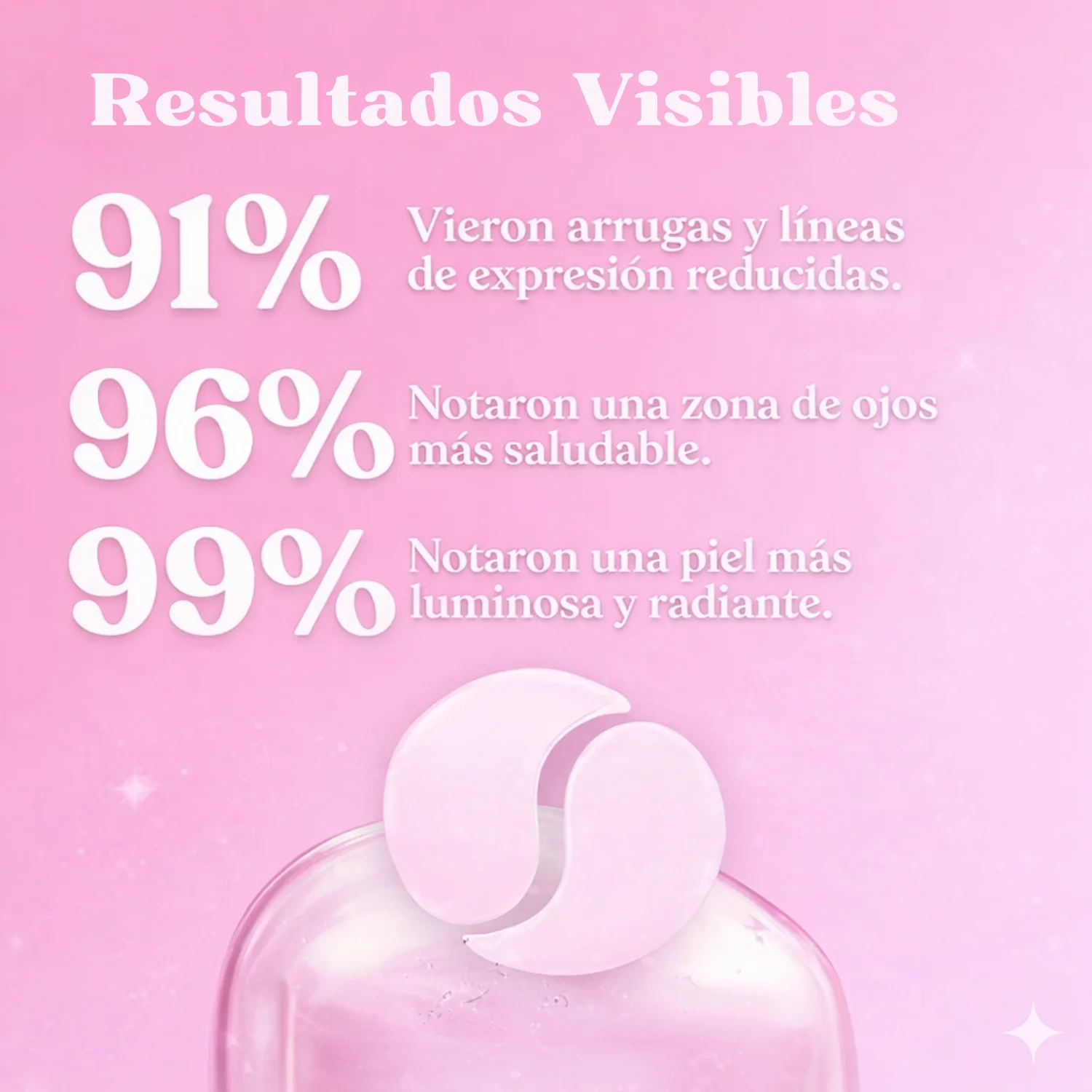 Parches de Ojos Coreanos Instantáneos con ADN Regenerativo y Colágeno para Bolsas, Ojeras y Patas de Gallo en 10 Minutos - Image 5