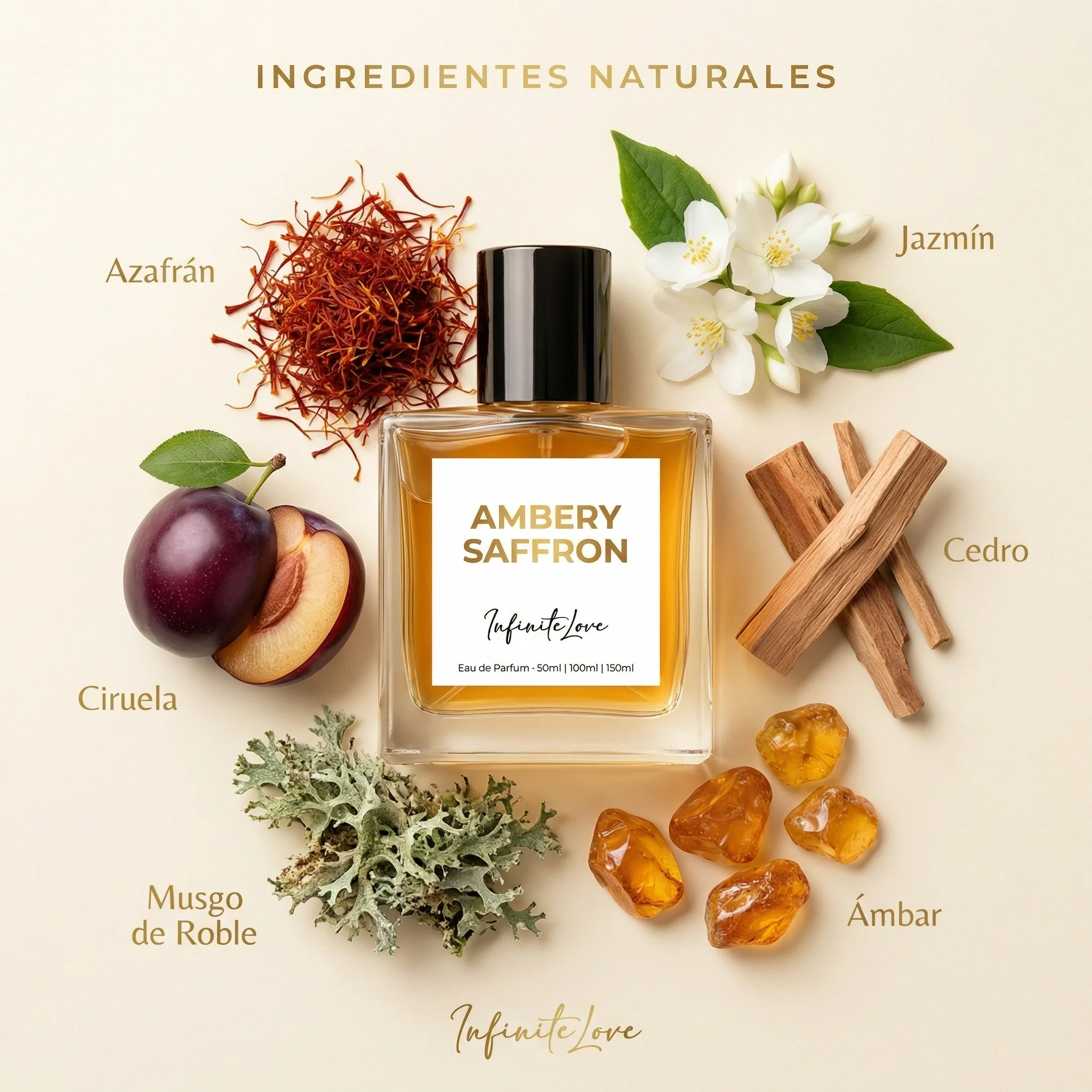 Perfume Ámbar Azafrán – Fragancia Intensa y Sofisticada - Image 4