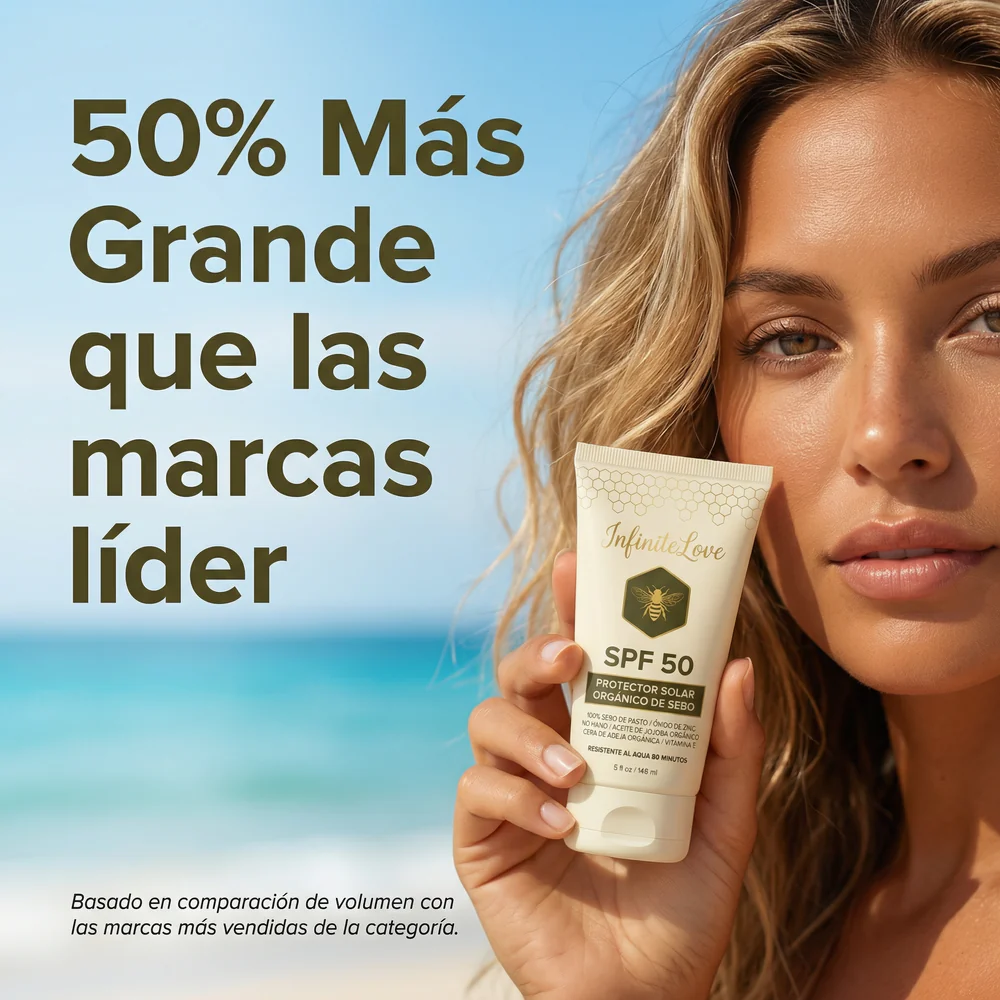 Protector Solar Mineral de Sebo SPF 50 – Hidratación y Protección Total - Image 5