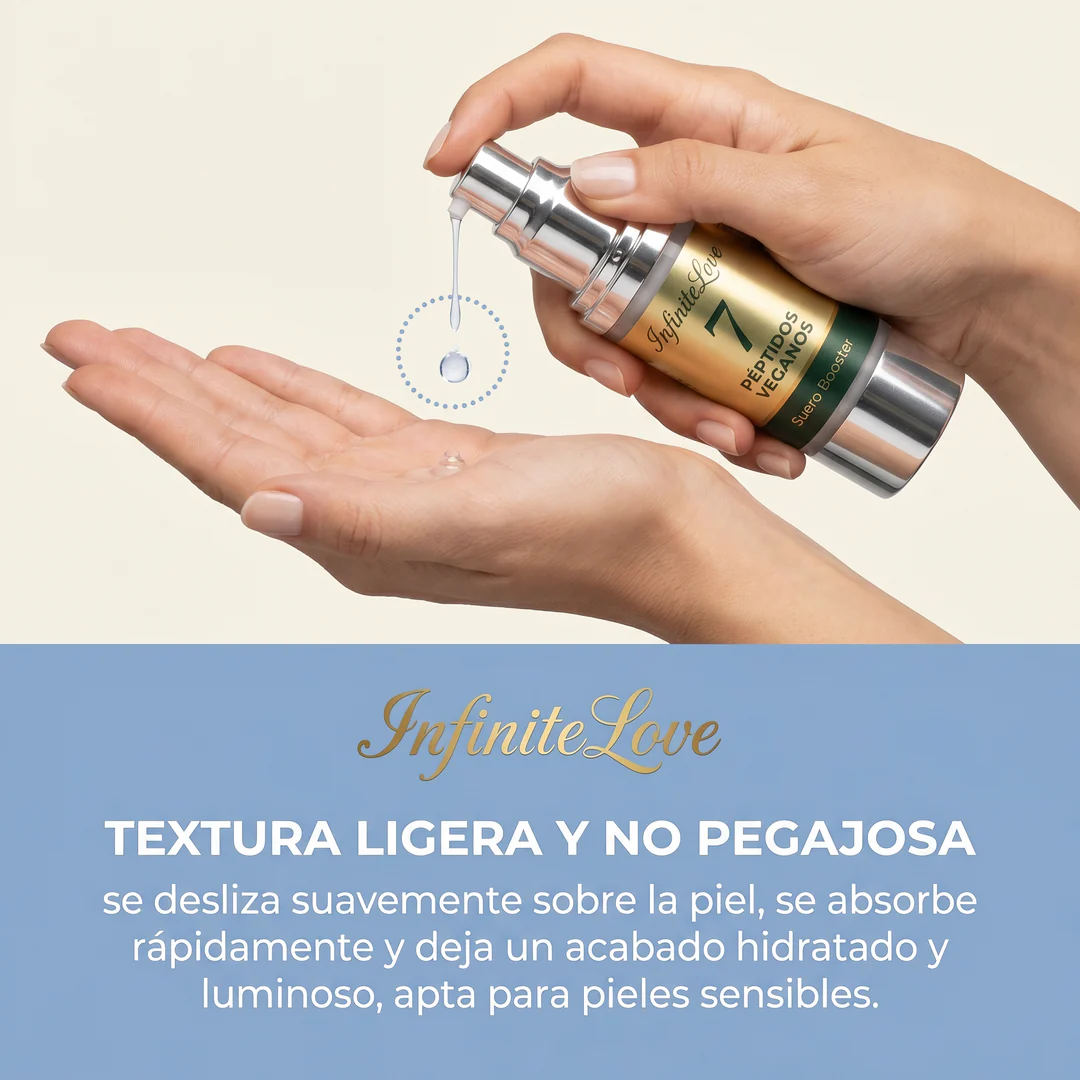 Sérum Booster 7 Péptidos – Hidratación, Luminosidad y Piel Más Lisa - Image 3