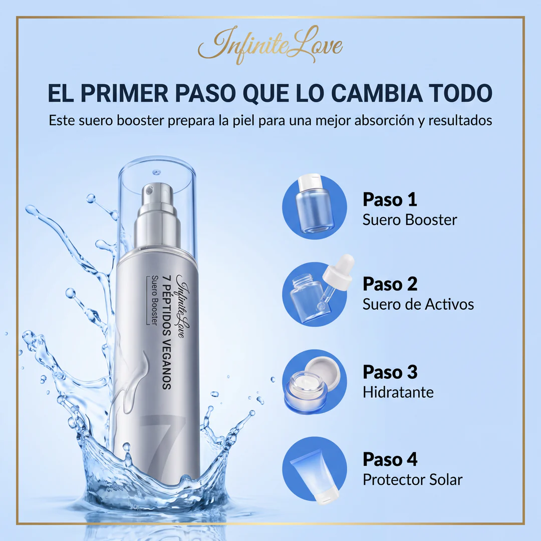 Sérum Booster 7 Péptidos – Hidratación, Luminosidad y Piel Más Lisa - Image 4