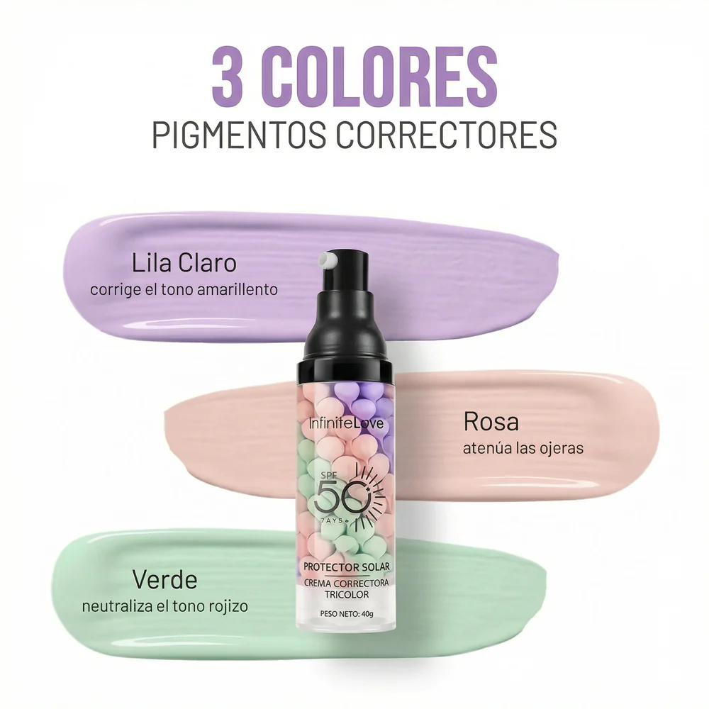 Sérum Corrector 3 en 1 SPF 50 – Unifica, Ilumina y Protege - Image 2