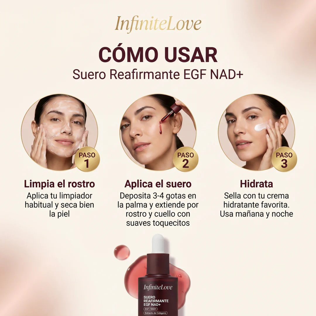 Sérum Reafirmante NAD+ – Efecto Lifting, Luminosidad y Piel Más Firme - Image 6