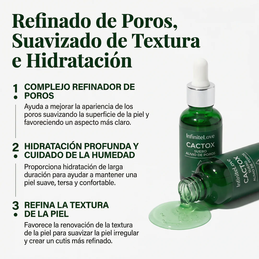 Sérum Refinador de Poros – Piel Lisa, Hidratada y Sin Textura - Image 3