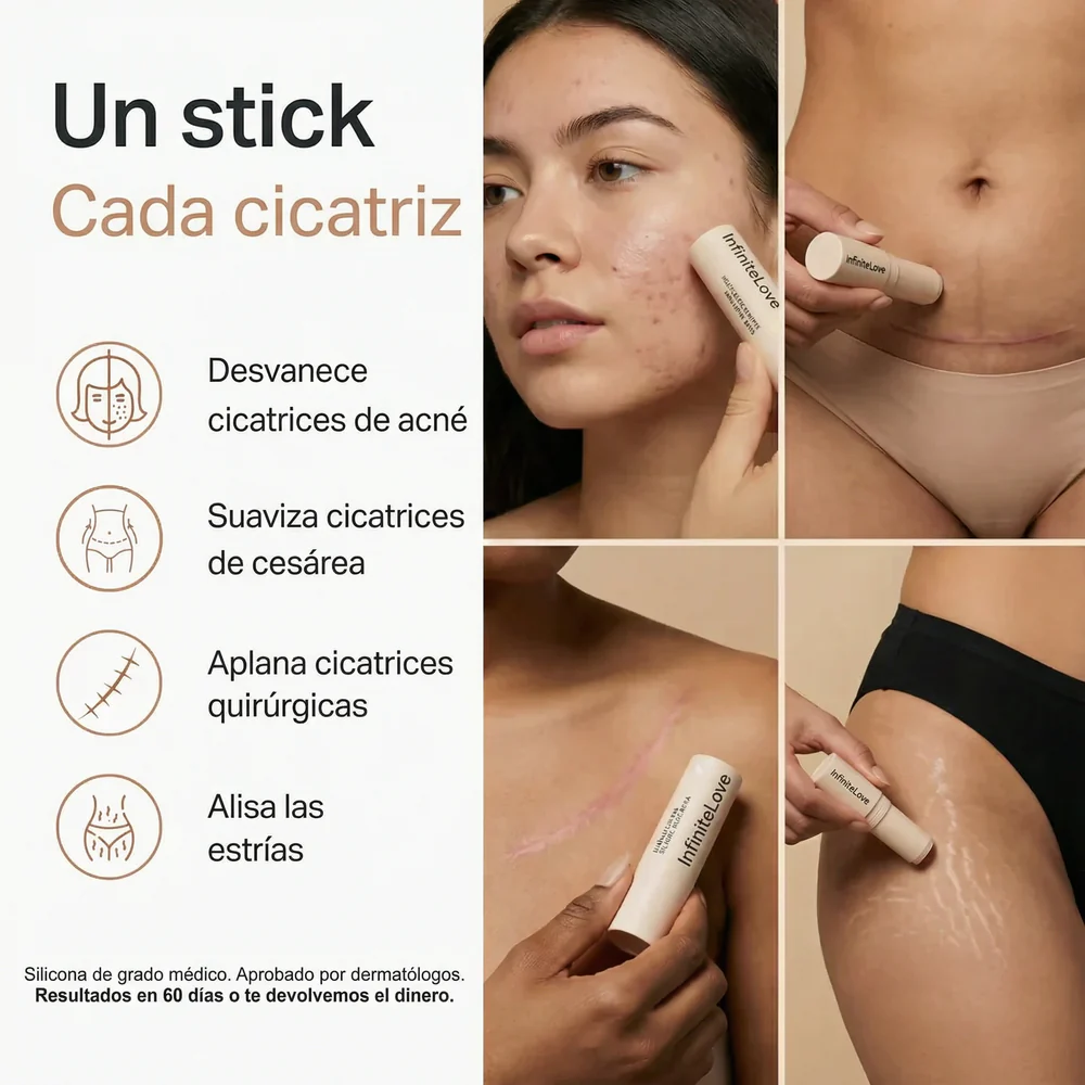 Stick Reparador de Cicatrices con Silicona Médica – Suaviza y Reduce Marcas Visibles - Image 4